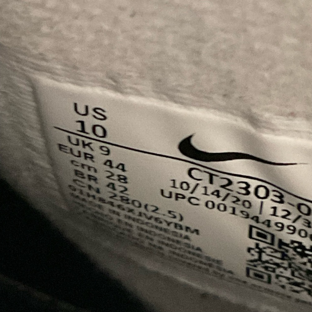 NIKE AIR MENS SIZE 10 LIKE NEW - Picture 5 of 5
